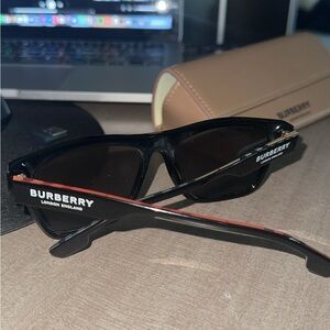 Burberry Black and Brown Sunglasses